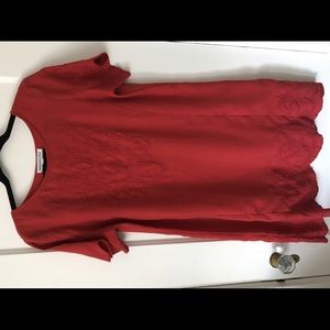 Red shift mini dress Size L